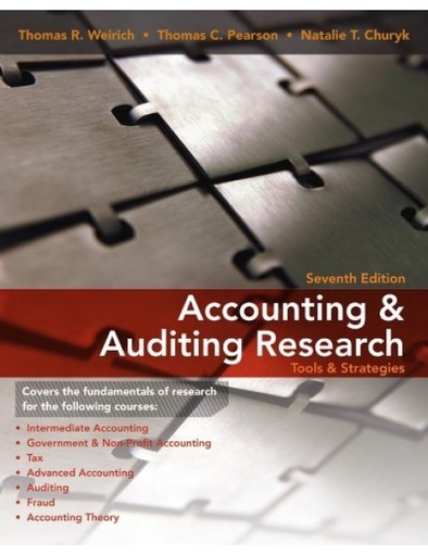 Accounting and Auditing Research