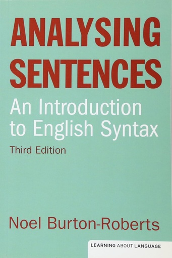 Analysing Sentences An Introduction to English Syntax