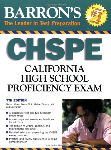 Barron's CHSPE: California High School Proficiency Exam