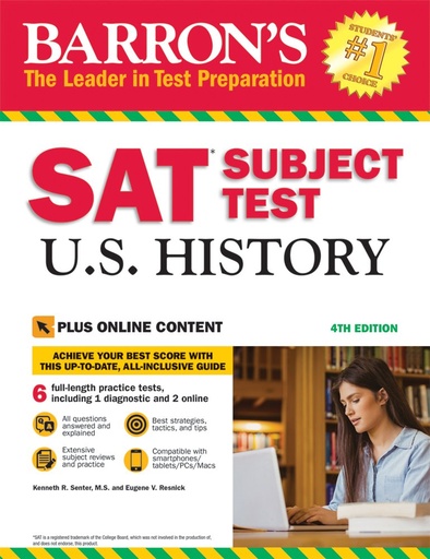 Barron's SAT Subject Test U.S. History