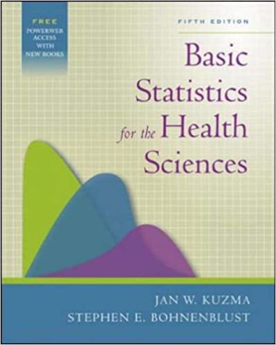 Basic Statistics for the Health Sciences