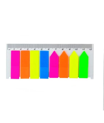 Bookmarks Index Sticker 44*12mm with Ruler