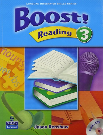 Boost! Reading 3 Student Book with Audio CD