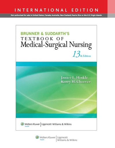 Brunner and Suddarth's Textbook of Medical-Surgical Nursing 13E