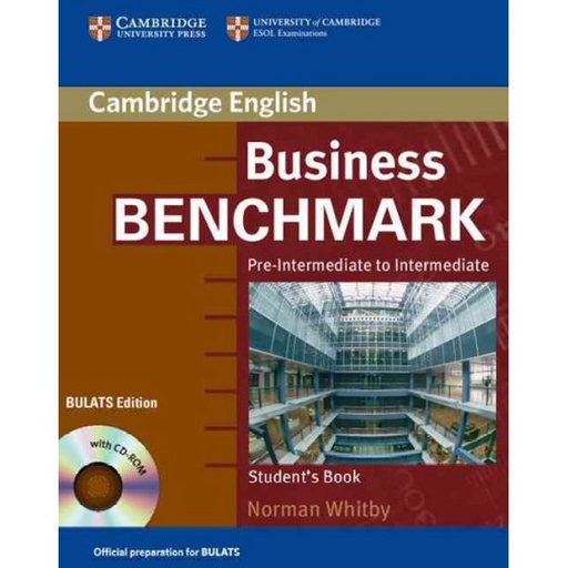 Business Benchmark Pre-Intermediate to Intermediate Student's Book with CD