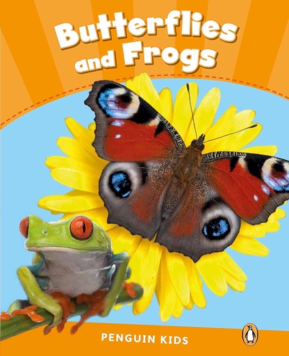 Butterflies and Frogs, Pearson Kids Readers Level 3