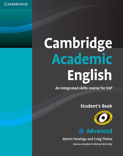 Cambridge Academic English C1 Advanced Student's Book: An Integrated Skills Course for EAP