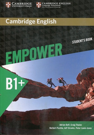 Cambridge English Empower B1+ Intermediate Student's Book