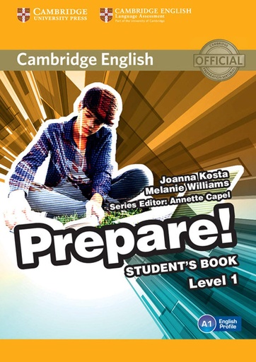 Cambridge English Prepare Level 1 Student's Book