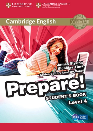 Cambridge English Prepare Level 4 Student's Book