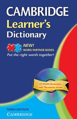 Cambridge Learner's Dictionary with CD-ROM