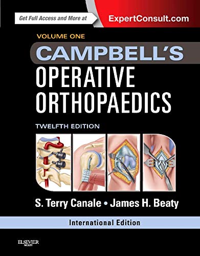Campbell's Operative Orthopaedics (4 Volume Set)