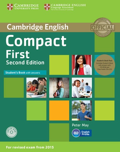 Compact First Student's Book with CD