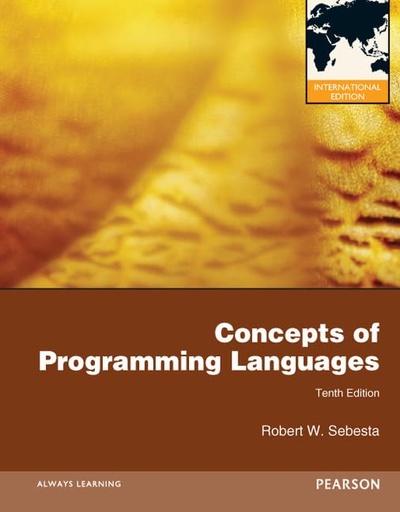Concepts of Programming Languages 10E