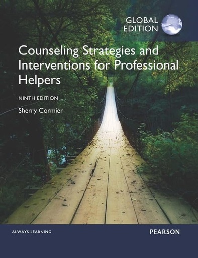 Counseling Strategies and Interventions for Professional Helpers