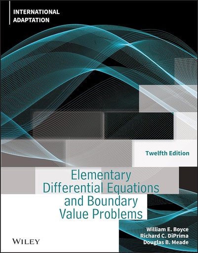 Elementary Differential Equations and Boundary Value Problems 12E