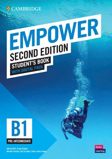 Empower Pre-intermediate B1 Student's Book with Digital Pack