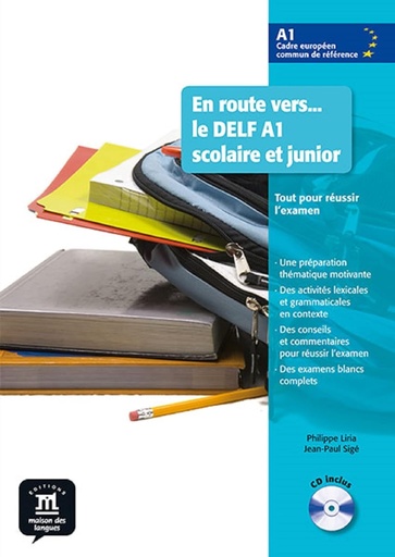 En route vers le DELF scolaire et junior A1 Livre de l'élève with CD