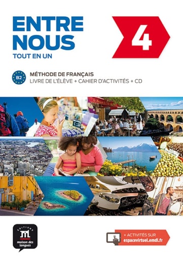 Entre nous 4 Livre de l´élève + Cahier + CD