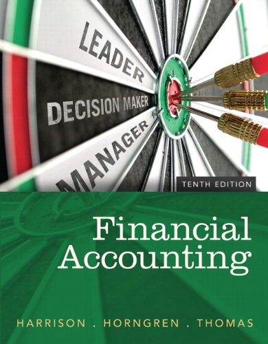 Financial Accounting 10th Ed