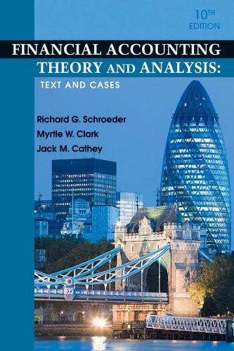 Financial Accounting Theory and Analysis: Text and Cases 10E