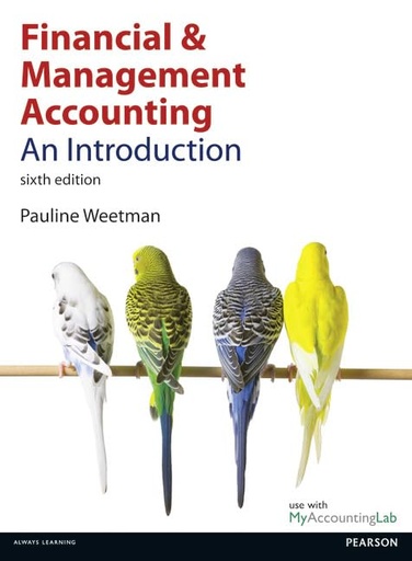 Financial and Management Accounting: An Introduction 6E