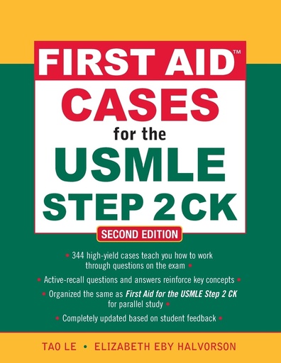 First Aid Cases for the USMLE Step 2 CK