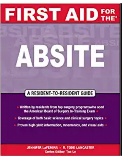 First Aid for the ABSITE 