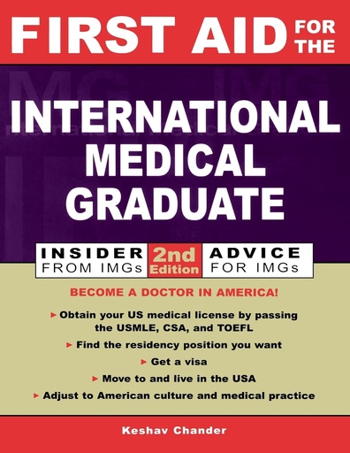 First Aid for the International Medical Graduate