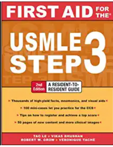 First Aid for the USMLE Step 3, 2E