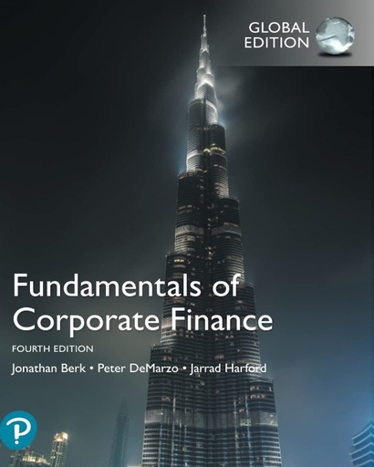 Fundamentals of Corporate Finance 4E