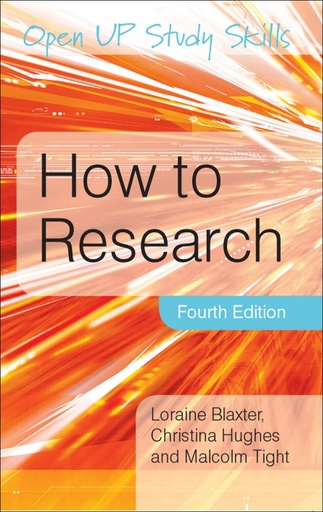 How to Research (Open Up Study Skills)