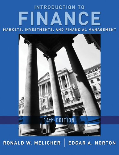 Introduction to Finance: Markets, Investments, and Financial Management 14E