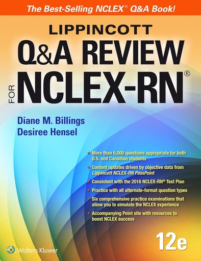 Lippincott Q and A Review for NCLEX - RN 