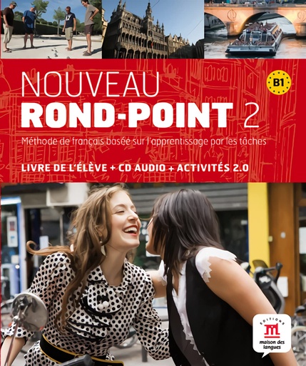 NOUVEAU Rond Point 2 Livre de l'élève with CD