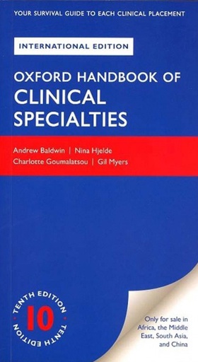 Oxford Handbook of Clinical Specialties 10TH