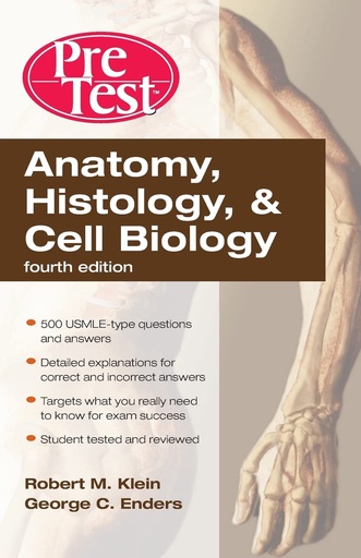 PreTest Anatomy, Histology, and Cell Biology