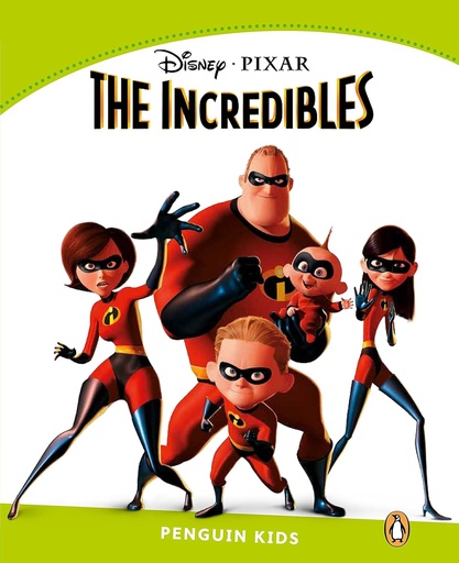 The Incredibles, Disney Pixar, Pearson Kids Readers Level 4