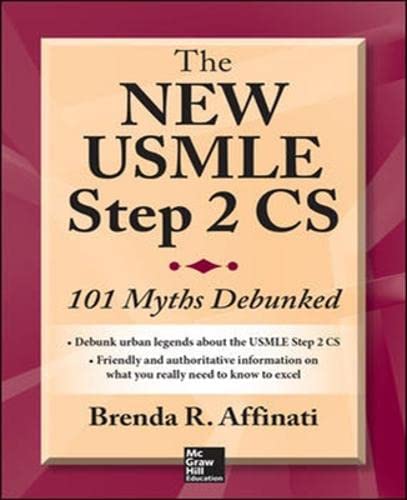 The New USMLE Step 2 CS: 101 Myths Debunked