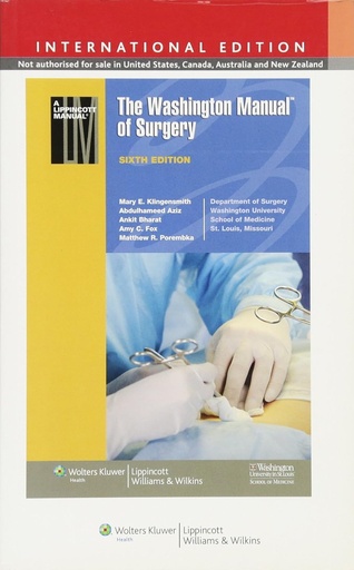 [Wolters Kluwer Health] The Washington Manual of Surgery