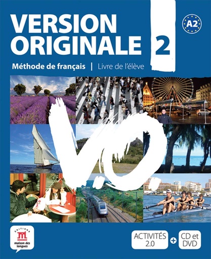 Version Originale 2 Livre de l'élève with CD + DVD