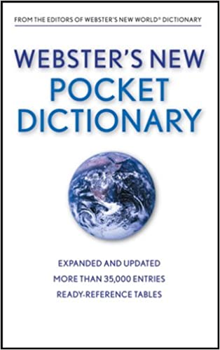 Webster's New Pocket Dictionary