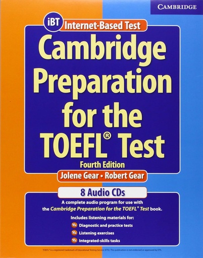 Cambridge Preparation for the TOEFL Test Audio (Book & CD-ROM)