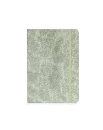 Notebook A6 Leather Hardcover, Green