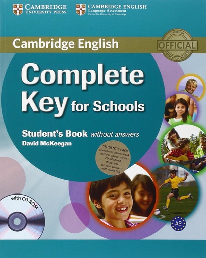 Complete Key for Schools Student's Pack (Student's Book without Answers with CD-ROM)